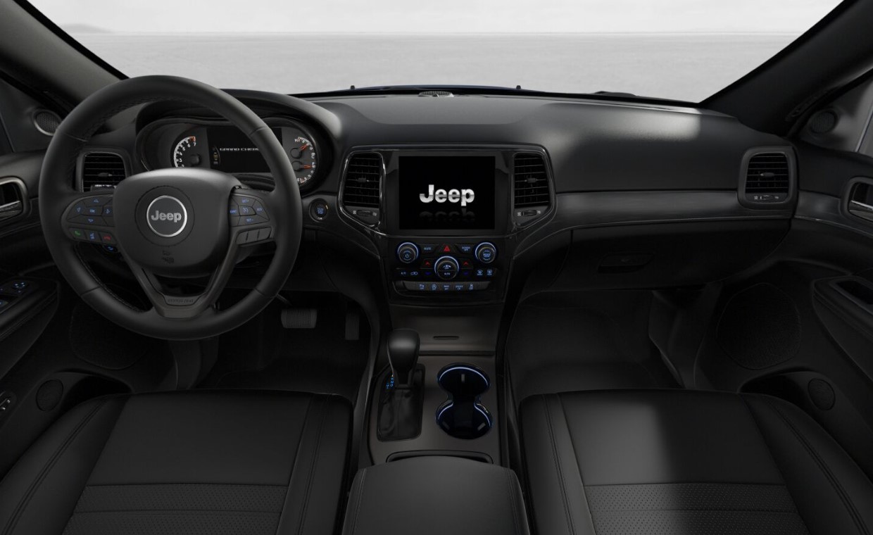 2019 Jeep Grand Cherokee Limited X Front Interior Dashboard Picture
